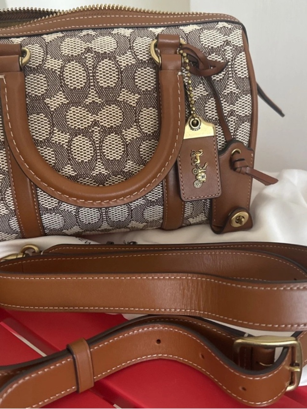 NWT Coach RUBY SATCHEL 25 - Picture 14 of 16